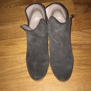 Grey booties